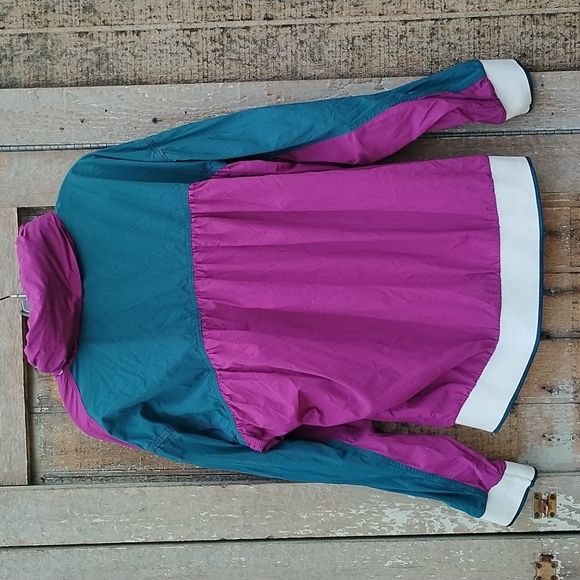 Free People Teal and Berry Retro Active Jacket Size L - Picture 15 of 15